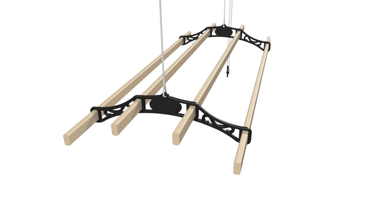SwiftDry Lifestyle Colonial Airer - Black (3 Sizes)