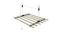 SwiftDry Lifestyle Contemporary 6 Rail Airer - Black (2 Sizes)