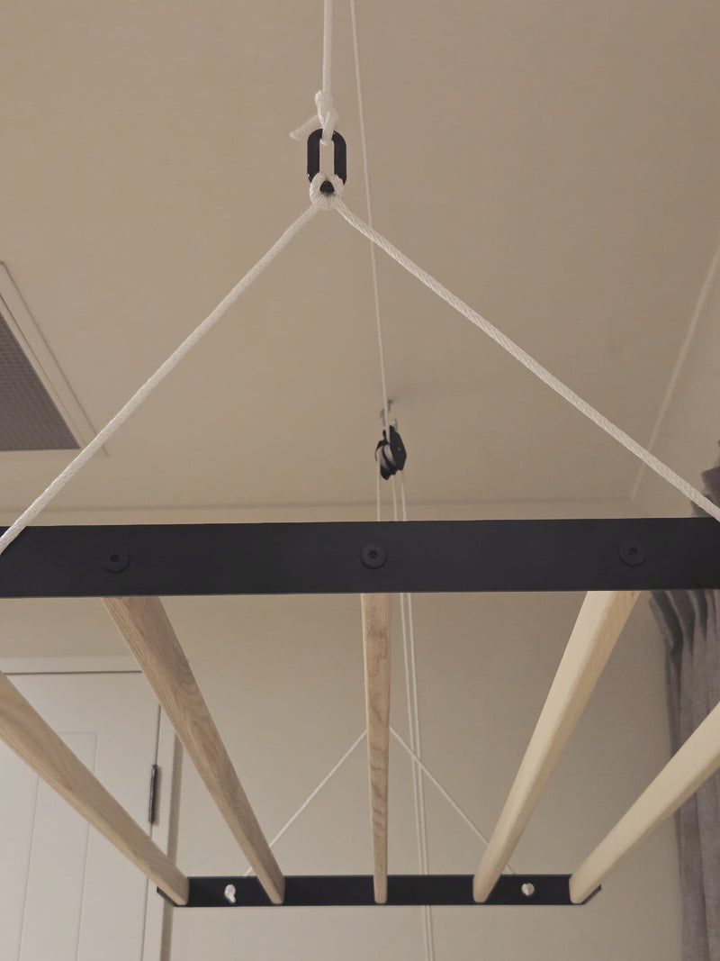 SwiftDry Loft Pulley Airer Black (3 Sizes)