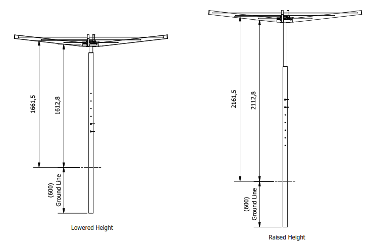 SwiftDry SpinLine Rotary