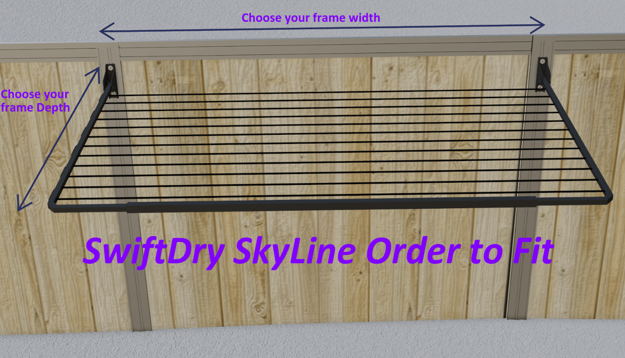 SwiftDry Skyline Custom Size - SwiftDry Clotheslines NZ