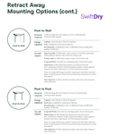 Austral Retractaway 40 (5 Lines, 40m) - SwiftDry Clotheslines NZ