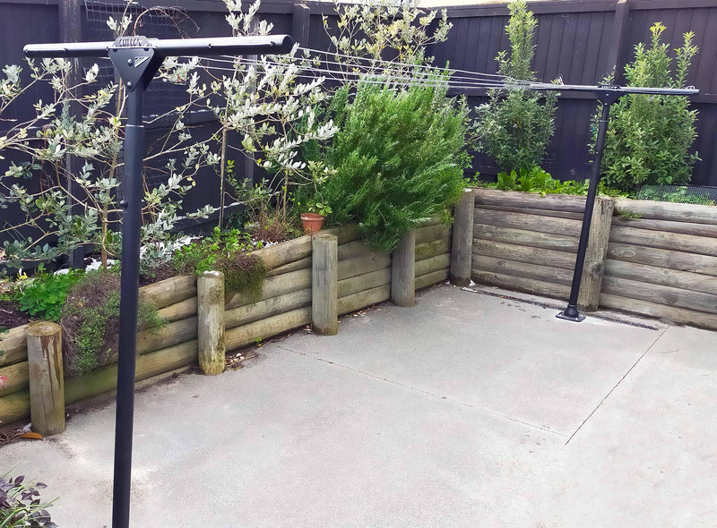 CoastLine Surface mounted poles (pair) - SwiftDry Clotheslines NZ