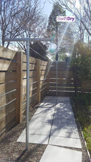 DandyLine T Bar Clothesline - (800mm wide, 24m) - SwiftDry Clotheslines NZ