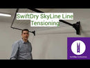 SwiftDry SkyLine Folding Frame Washing line (13 Sizes)