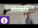SwiftDry SkyLine Folding Frame Washing line (13 Sizes)
