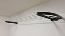 SwiftDry StreamLine Wall Mounted Clothesline - 6 Lines - Black - SwiftDry Clotheslines NZ