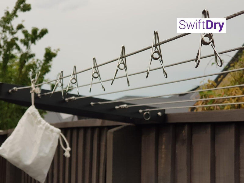 Stainless Steel Clothes Pegs x20 - SwiftDry Clotheslines NZ