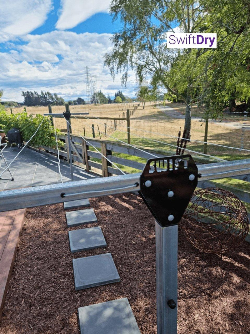 SwiftDry Classic T Bar - (1000mm wide, 36m) - SwiftDry Clotheslines NZ