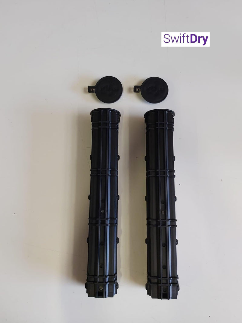 SwiftDry CoastLine CLASSIC MODEL In-Concrete Sleeves - Pair - SwiftDry Clotheslines NZ