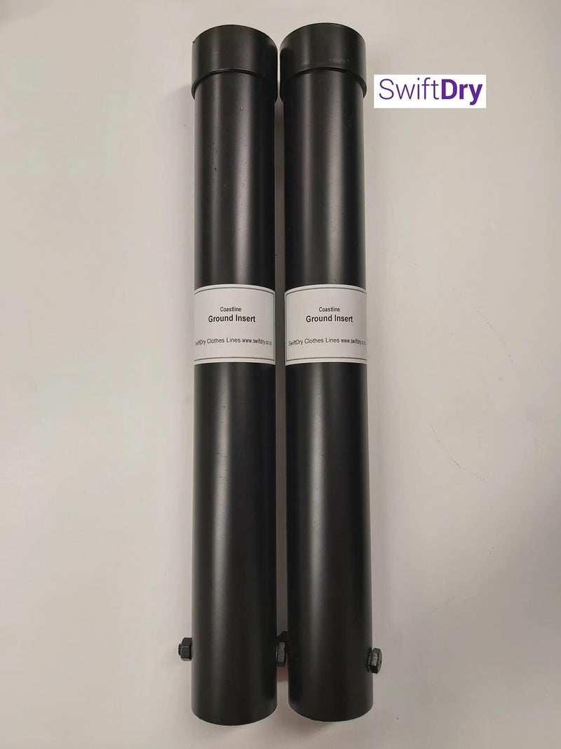 SwiftDry CoastLine In-Concrete Sleeves - Pair - SwiftDry Clotheslines NZ