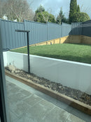 SwiftDry StreamLine Wall Mounted Clothesline - 6 Lines - Black - SwiftDry Clotheslines NZ