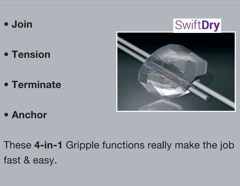 Tensioning Wire Joiners - Large - SwiftDry Clotheslines NZ